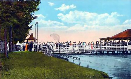 Tashmoo Park - The Landing Then